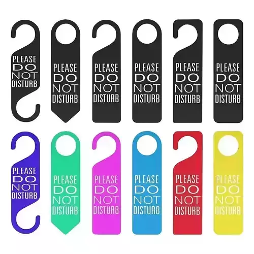Door Hanger 3D model