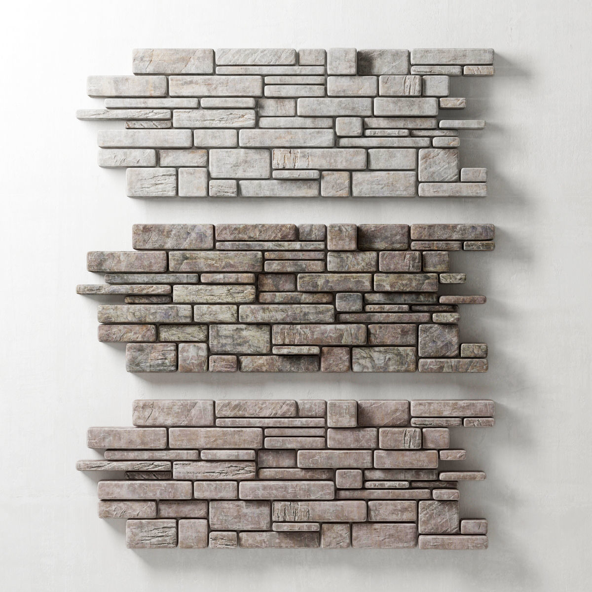 Panel decor brick n7 3D model_1