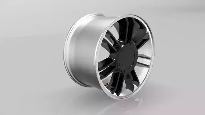 Rim 3D model wheel 3D model