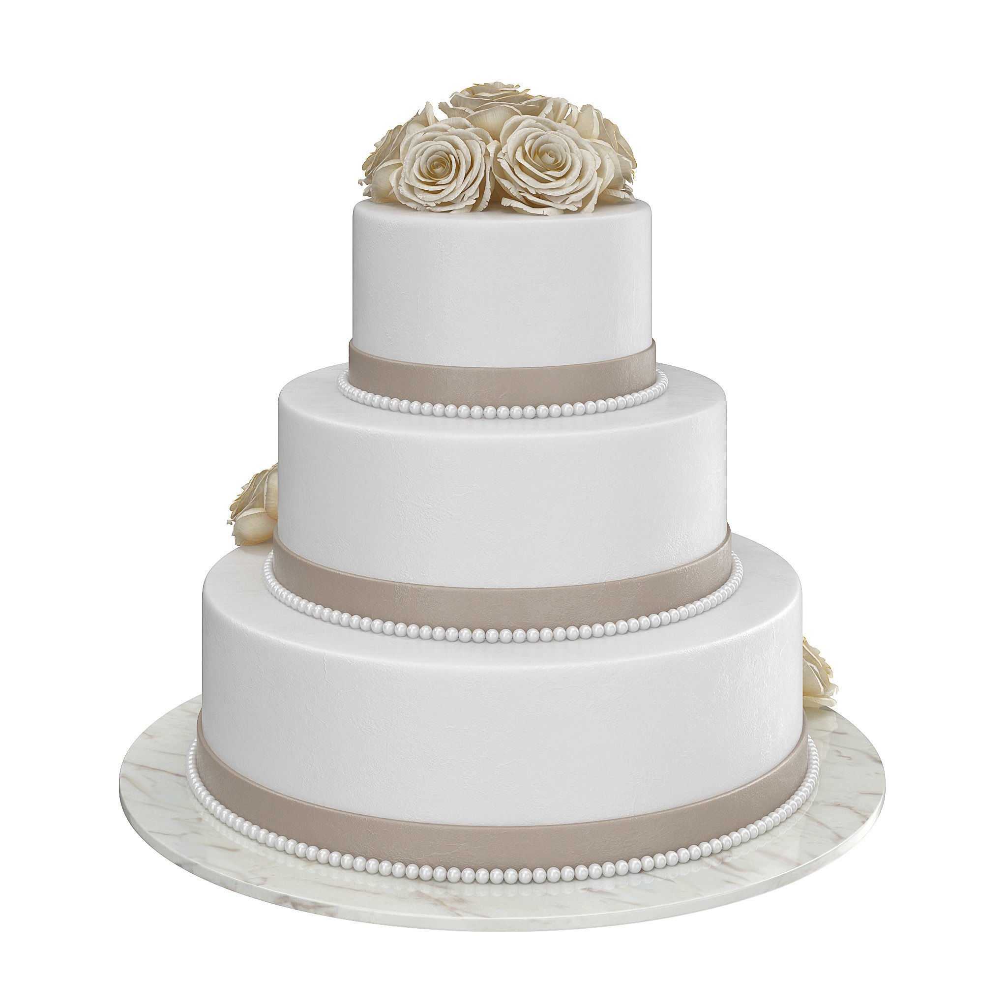 Wedding Cake  3D model_2