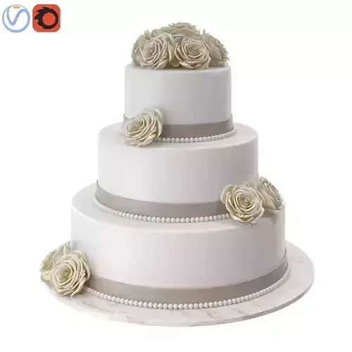 Wedding Cake  3D model