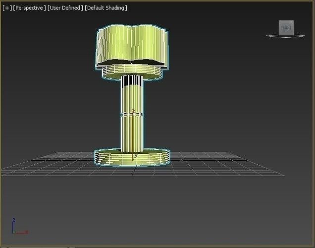 Book stand Figure 3D print model
