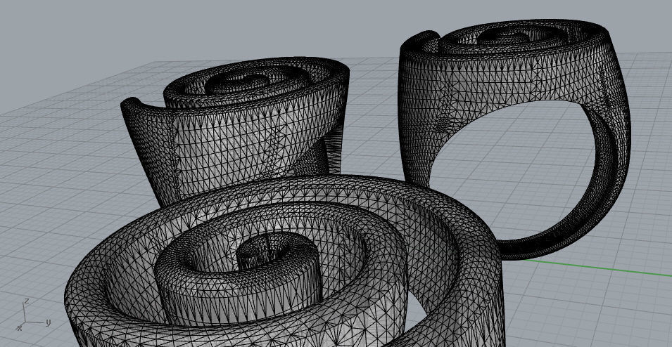 Spiral ring 3D print model_15