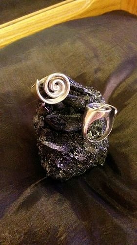 Spiral ring 3D print model
