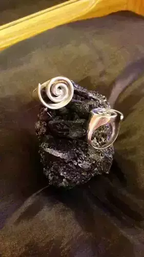 Spiral ring 3D print model