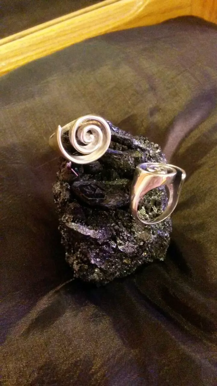 Spiral ring 3D print model_0