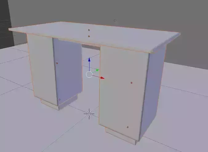 Table made of glass and wood