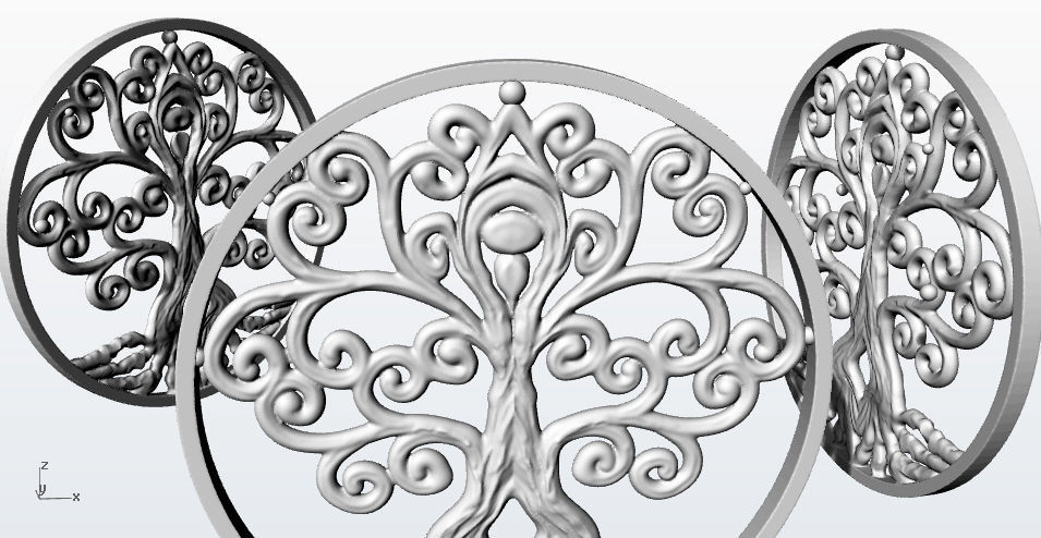 Tree of life 3D print model_9