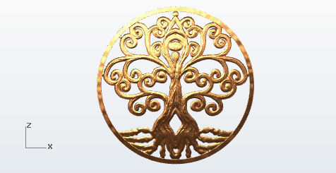 Tree of life 3D print model_3