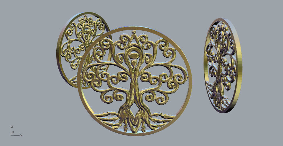 Tree of life 3D print model_2