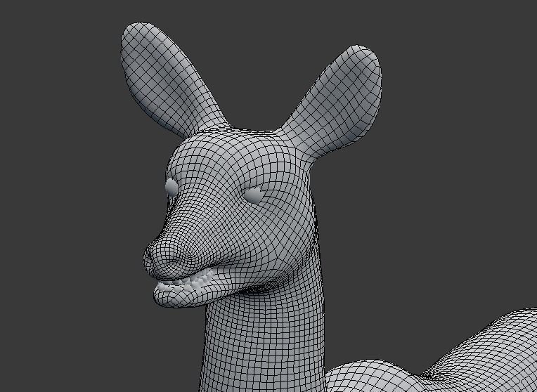 axis deer 3D model_4