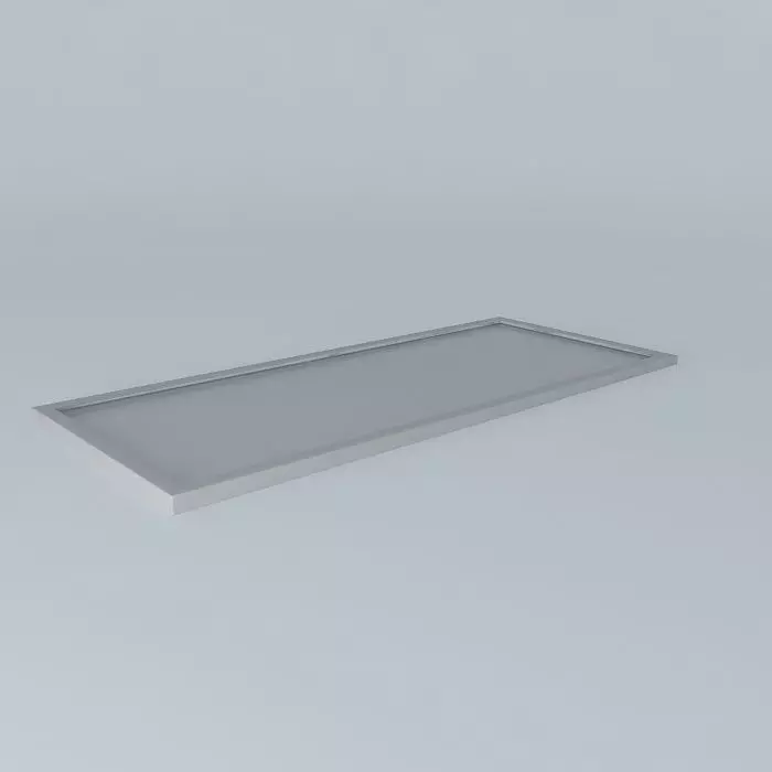 Door glass and aluminum door window and alumin Free 3D model_0