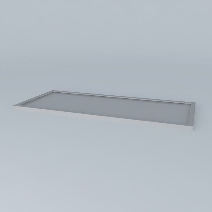 Door glass and aluminum door window and alumin Free 3D model_1