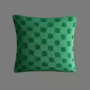 Green Polka Pillow 3D model