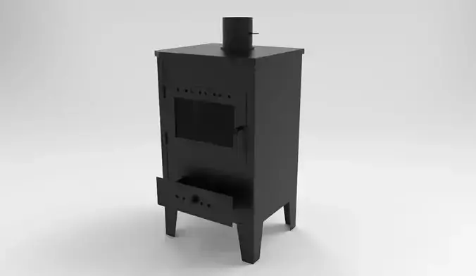 Stove wood burning