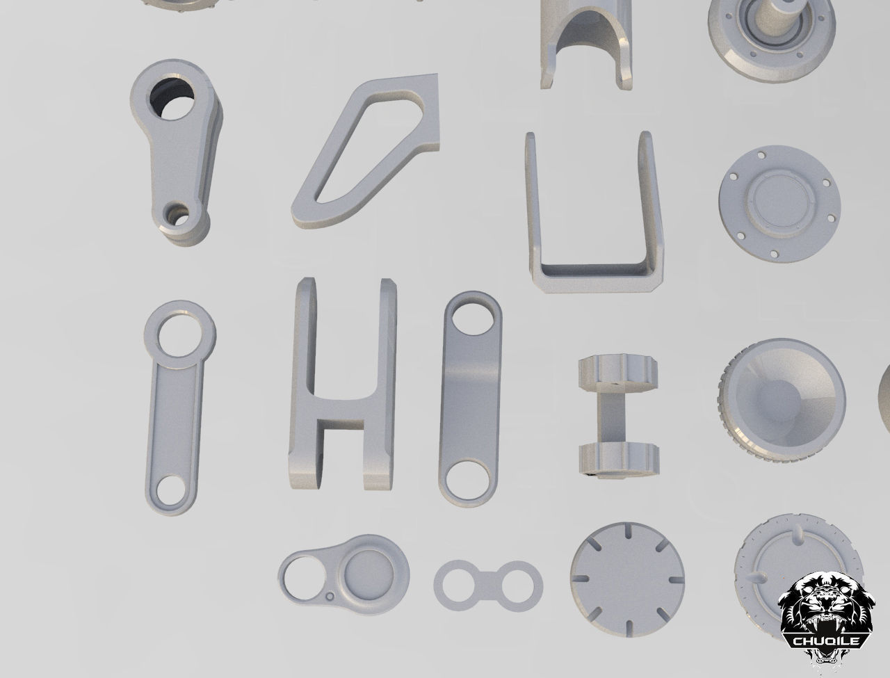 Industrial Kitbash Collection 3D model_9