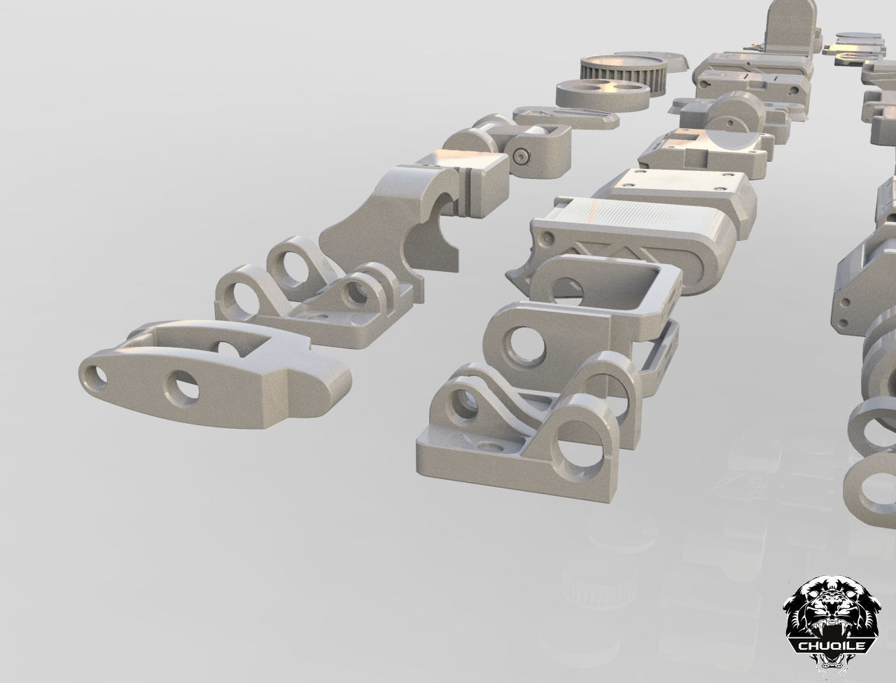 Industrial Kitbash Collection 3D model_14