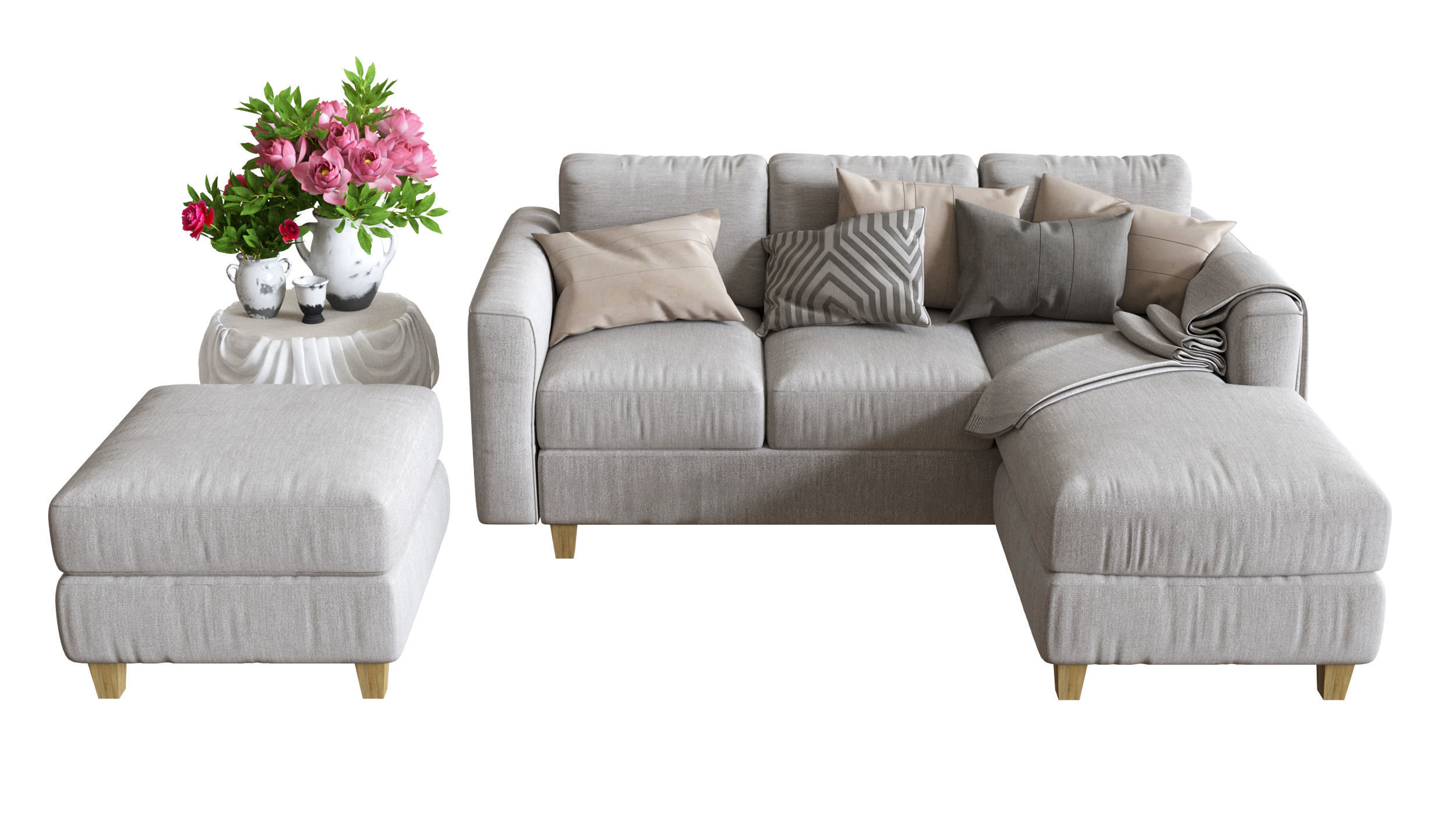 Sofa collection 20 3D model_2