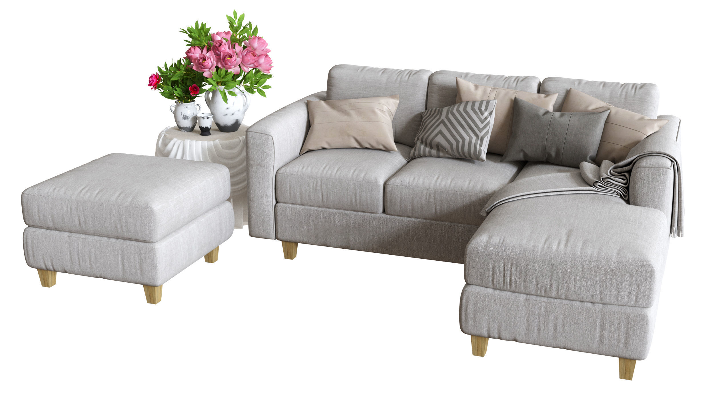 Sofa collection 20 3D model_3