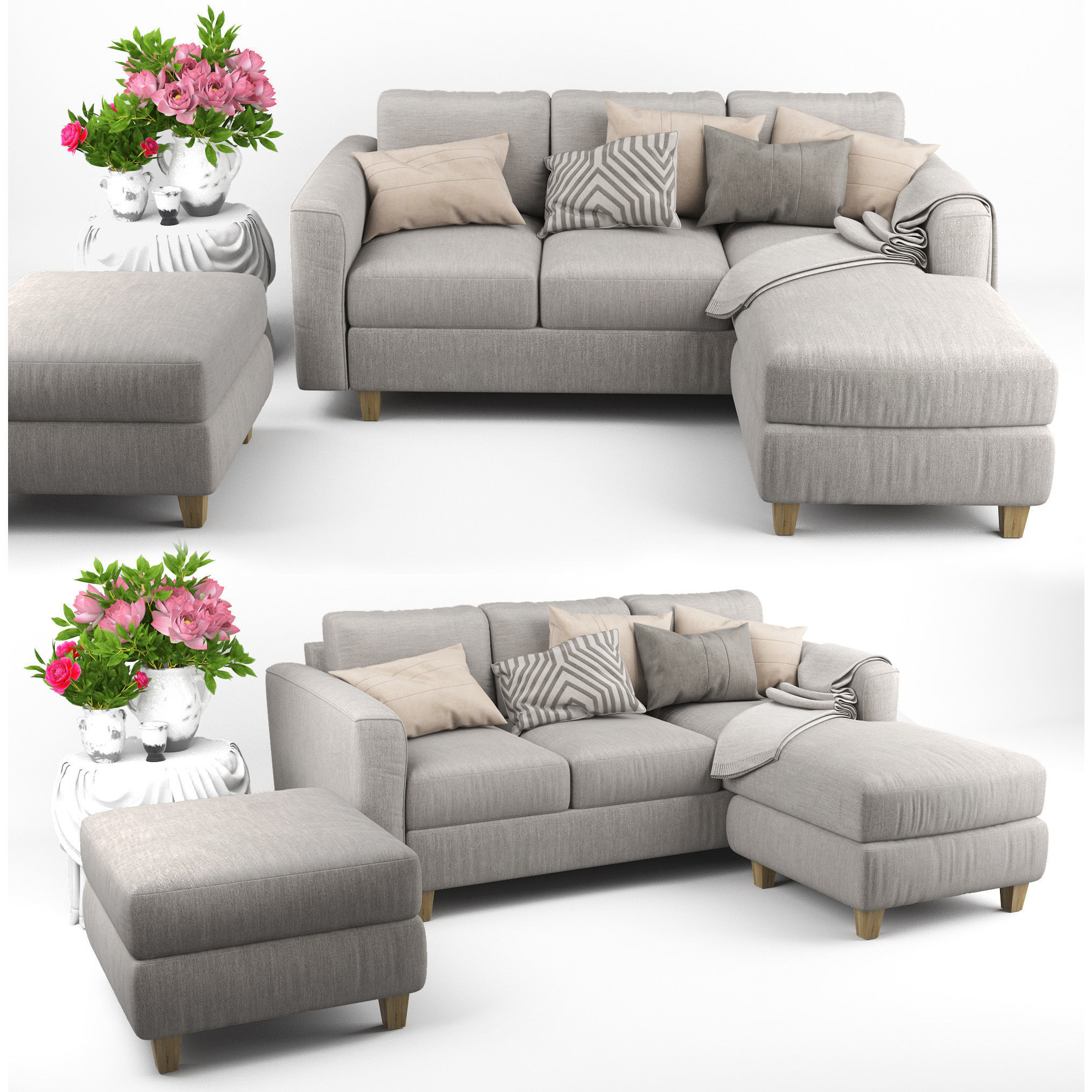 Sofa collection 20 3D model_11