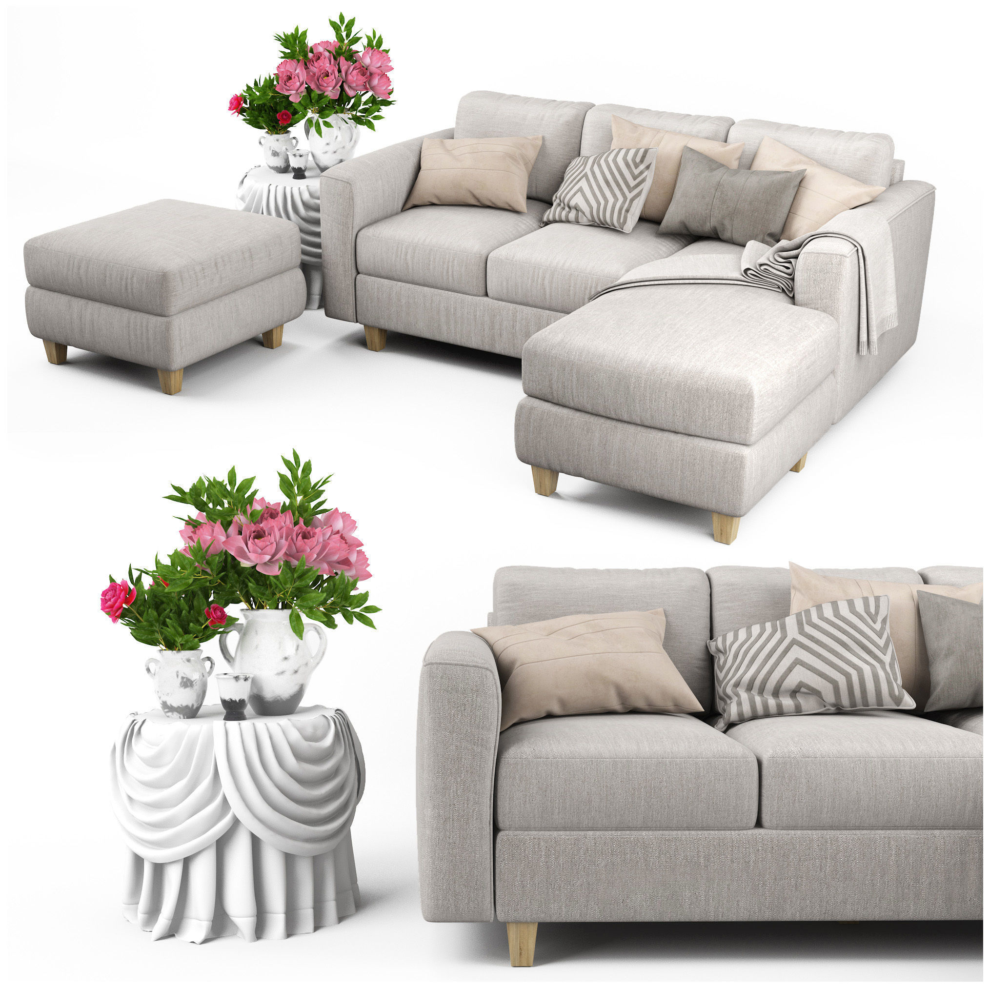 Sofa collection 20 3D model_12