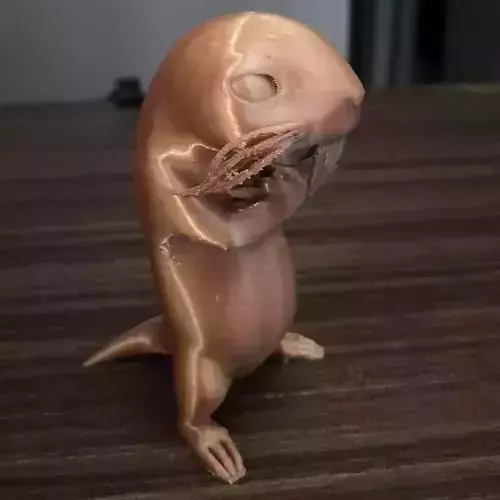 Rufus - Mole-Rat 3D print model