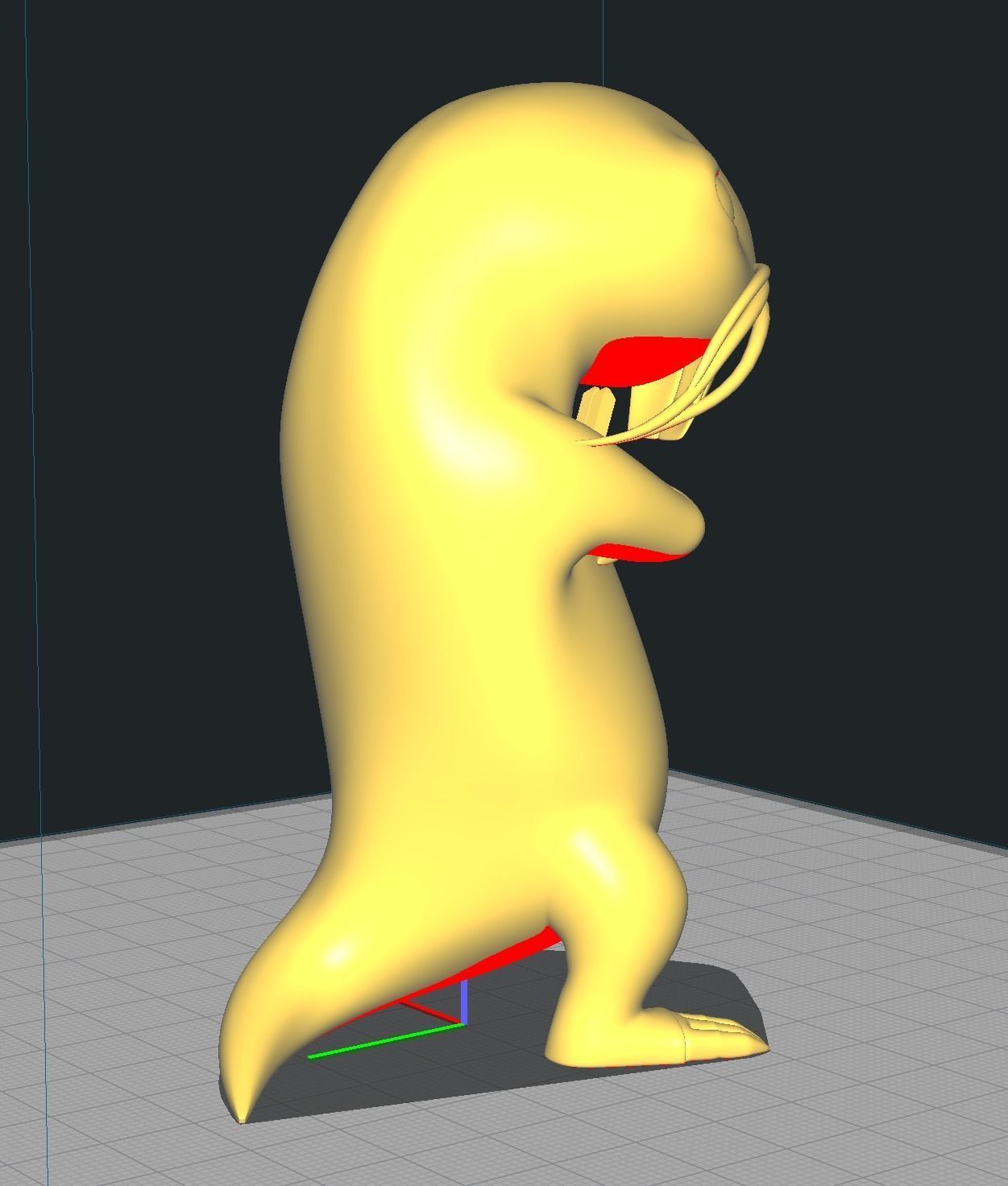 Rufus - Mole-Rat 3D print model_4