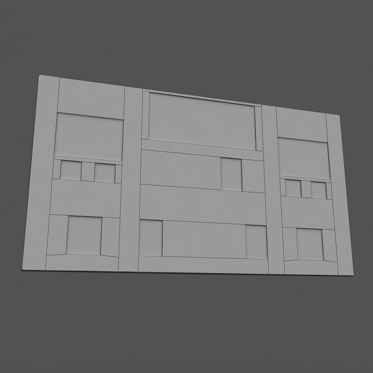 Scoreboard basketball 3D model_3