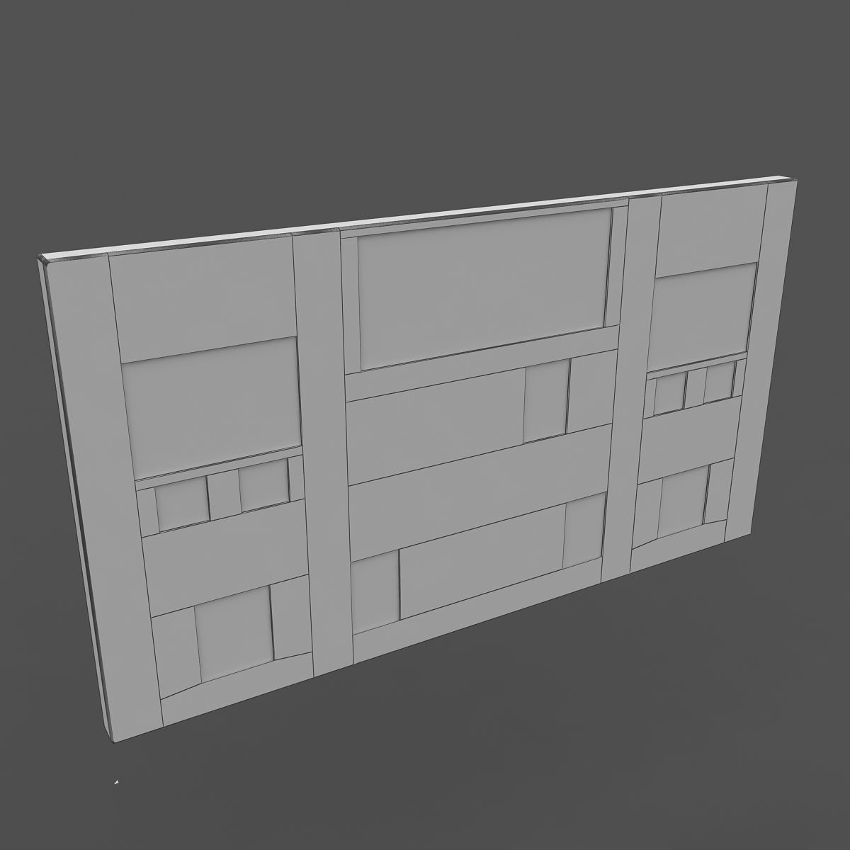 Scoreboard basketball 3D model_4