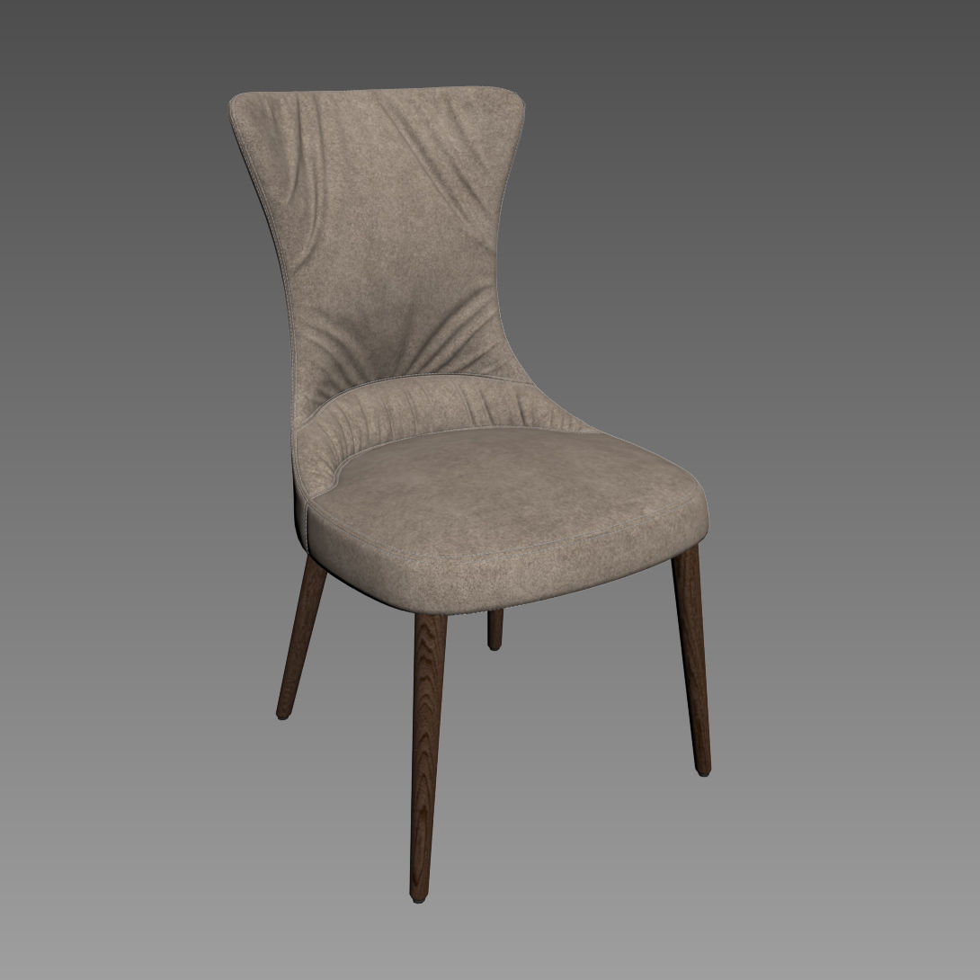 Calligaris Rosemary chair 3D model CGTrader