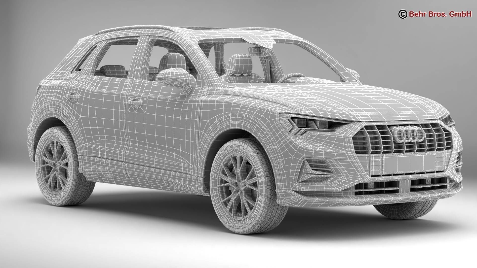 Audi Q3 2019 3D model_16