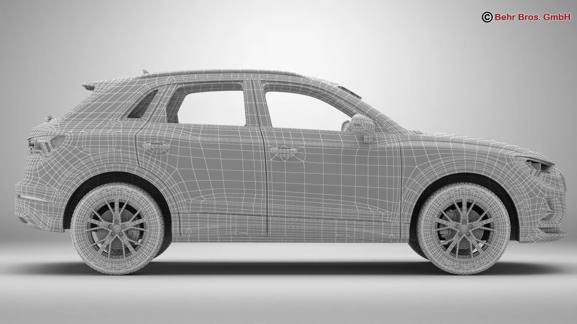 Audi Q3 2019 3D model_20