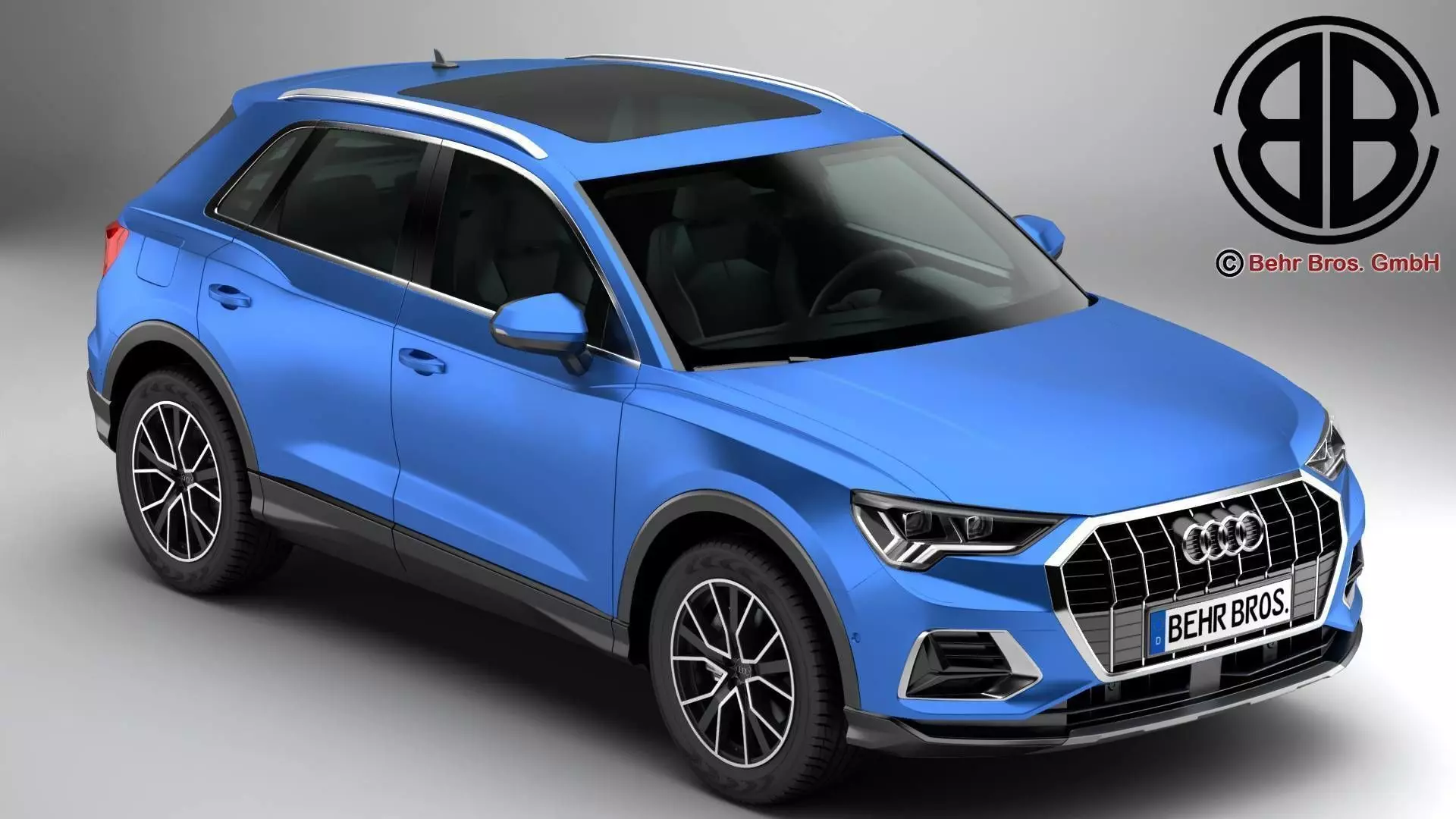 Audi Q3 2019 3D model_0