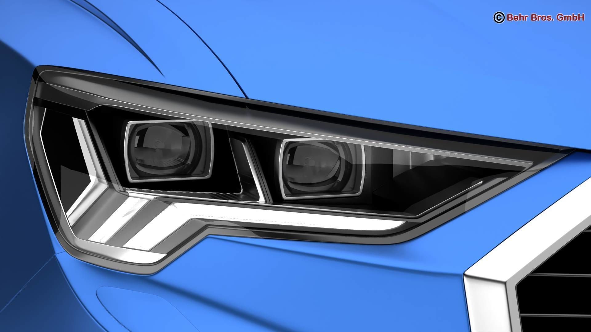 Audi Q3 2019 3D model_9