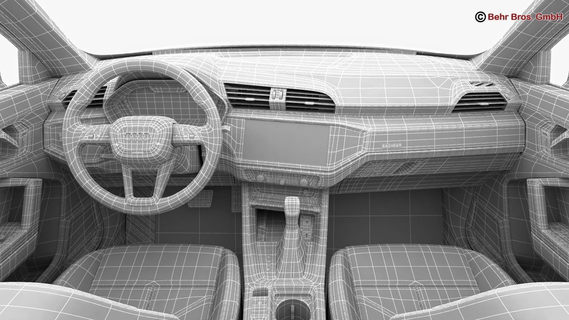 Audi Q3 2019 3D model_28