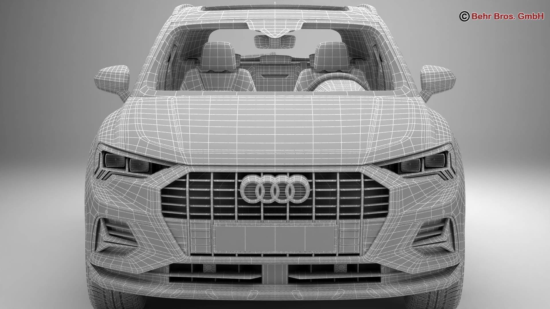 Audi Q3 2019 3D model_21