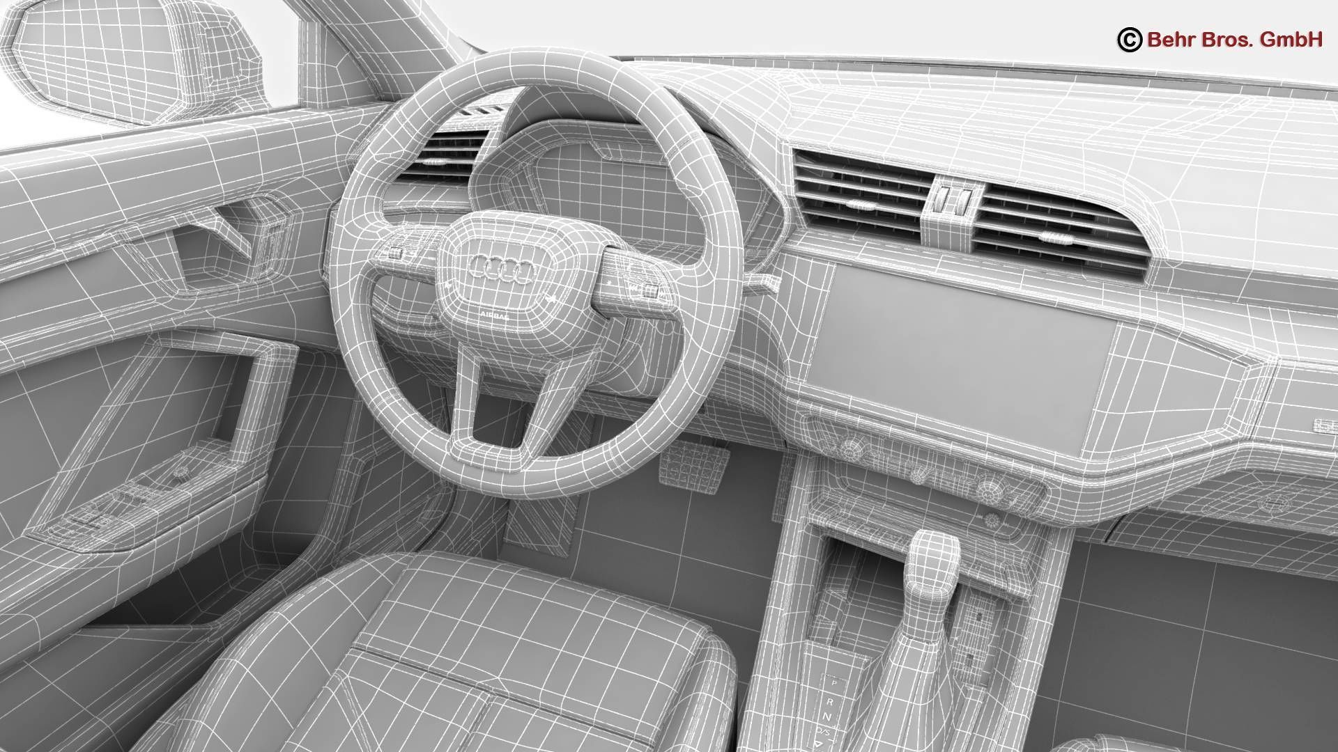 Audi Q3 2019 3D model_29