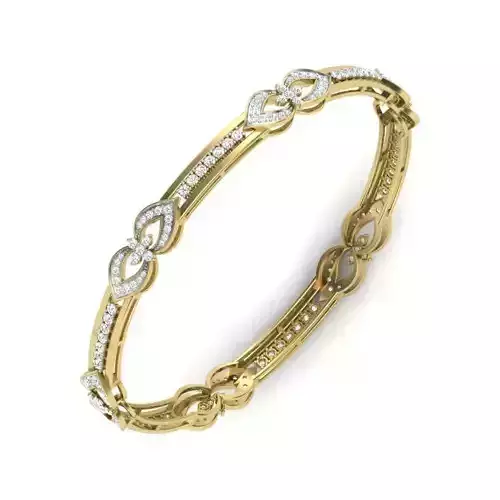 Women bangles 3dm stl render detail 3D print model