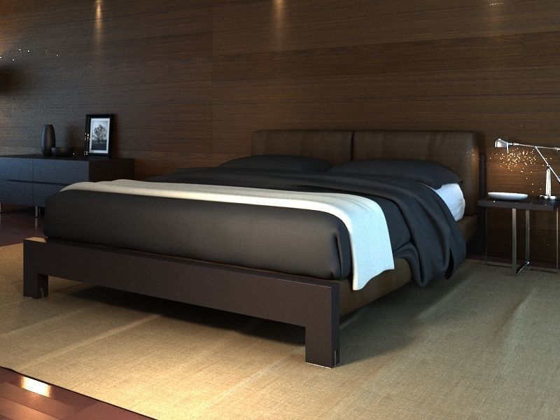 Bedroom bed  3D model