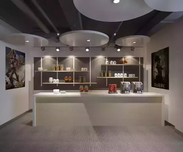 Decoration For cafe 3D model