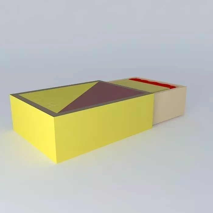 Matches box 3D model_0