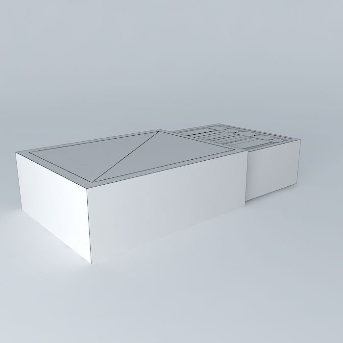Matches box 3D model_3