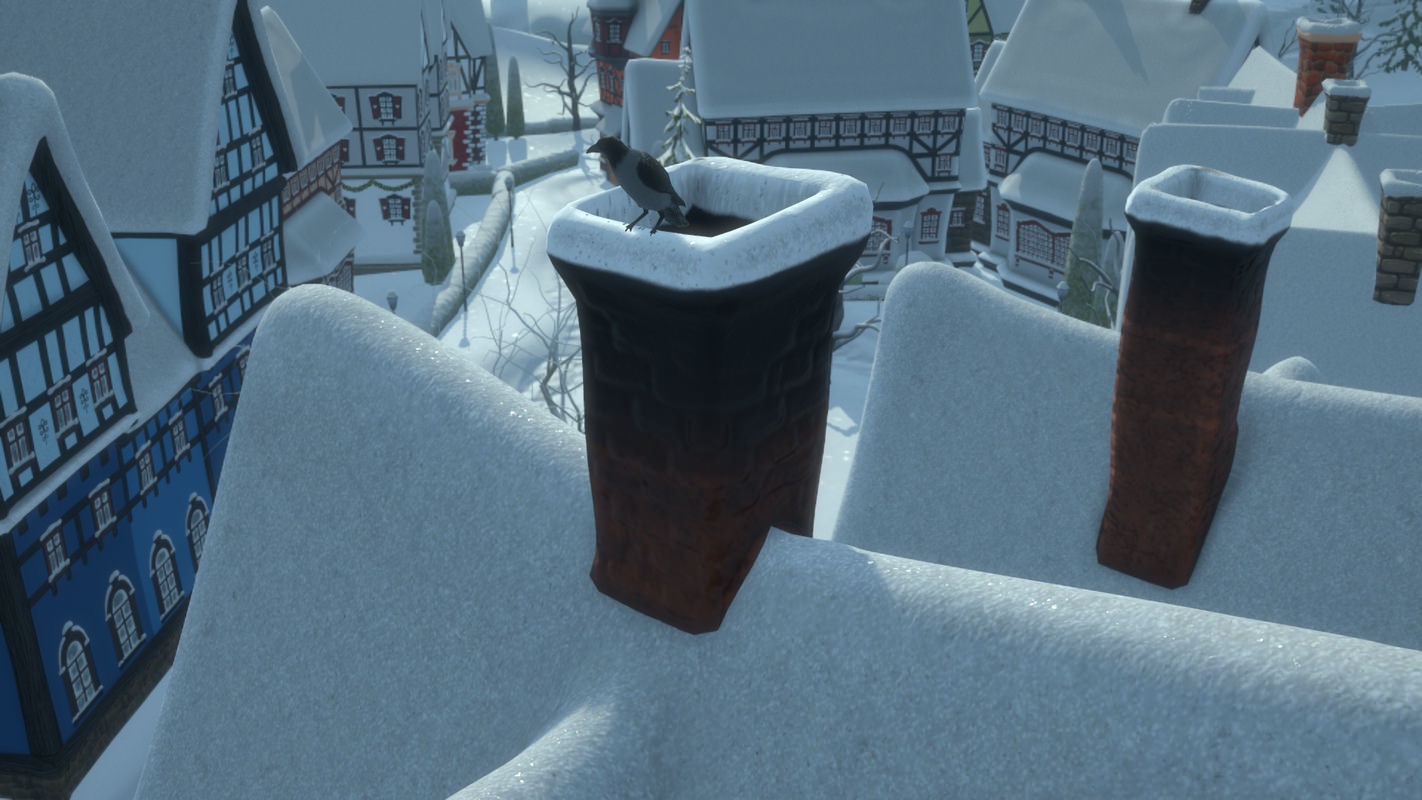 Winterville set Low-poly 3D model_25