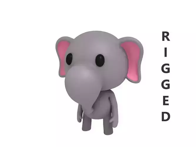 Rigged Elephant