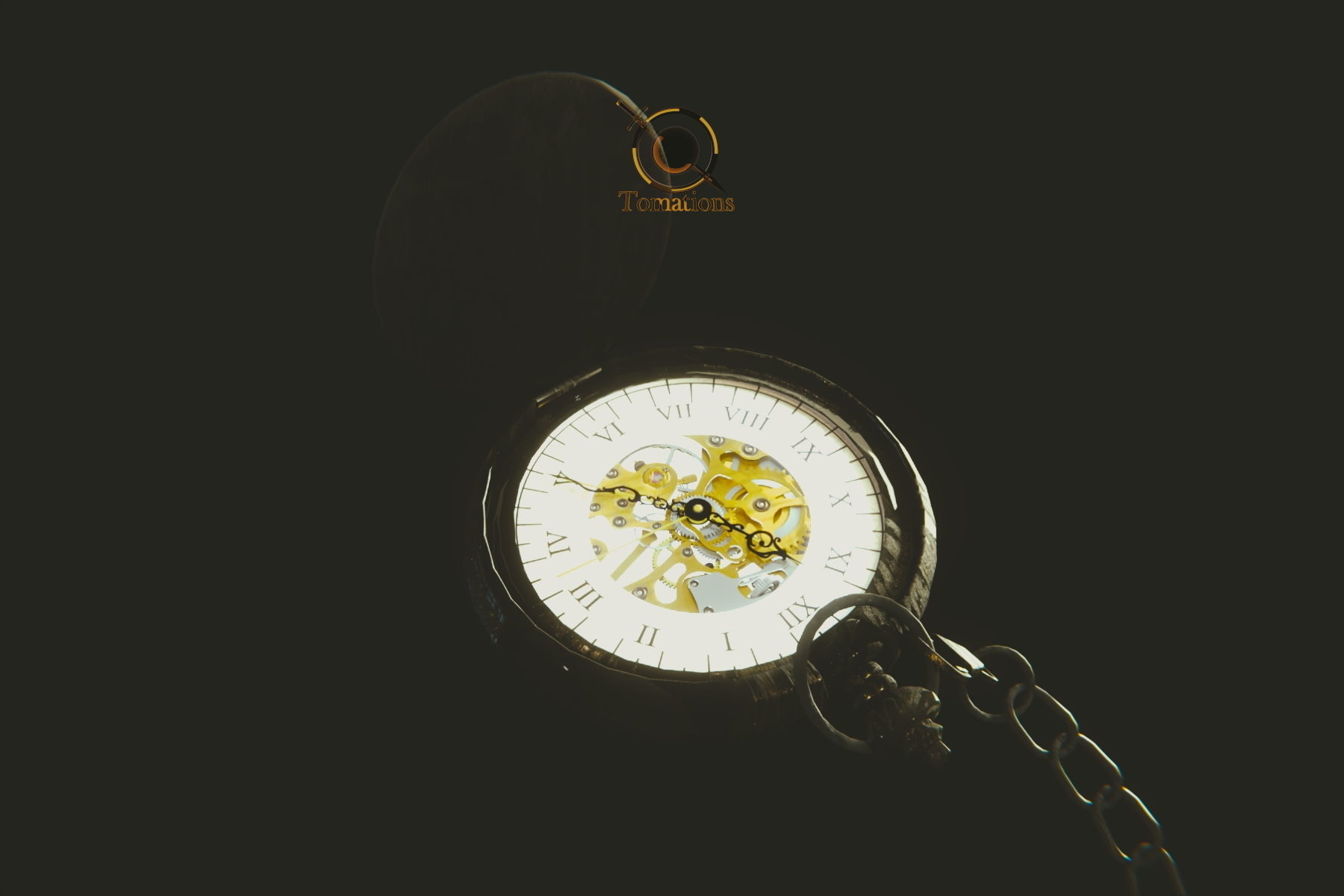 Pocket Watch 3D model_23