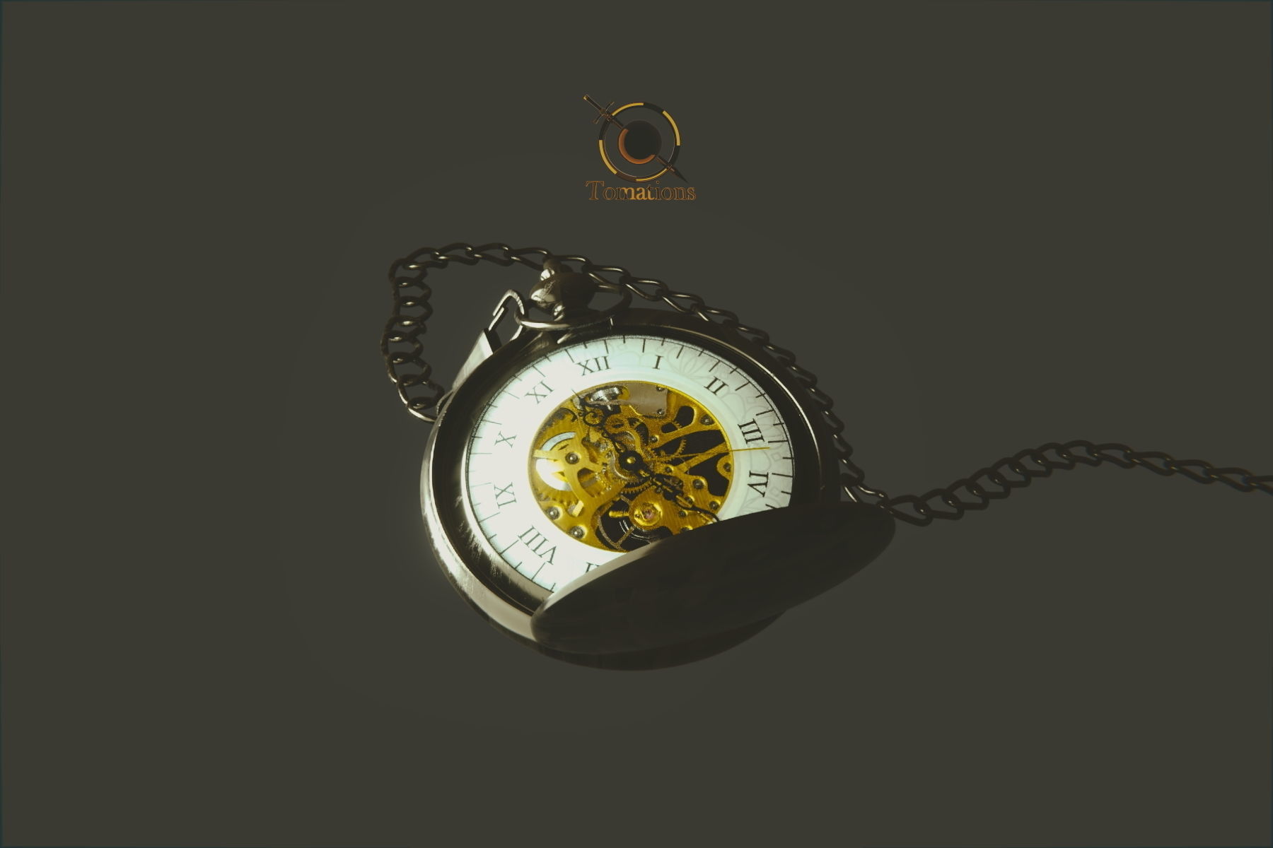 Pocket Watch 3D model_12