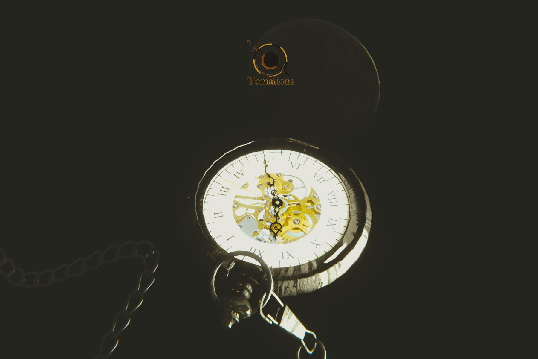 Pocket Watch 3D model_22