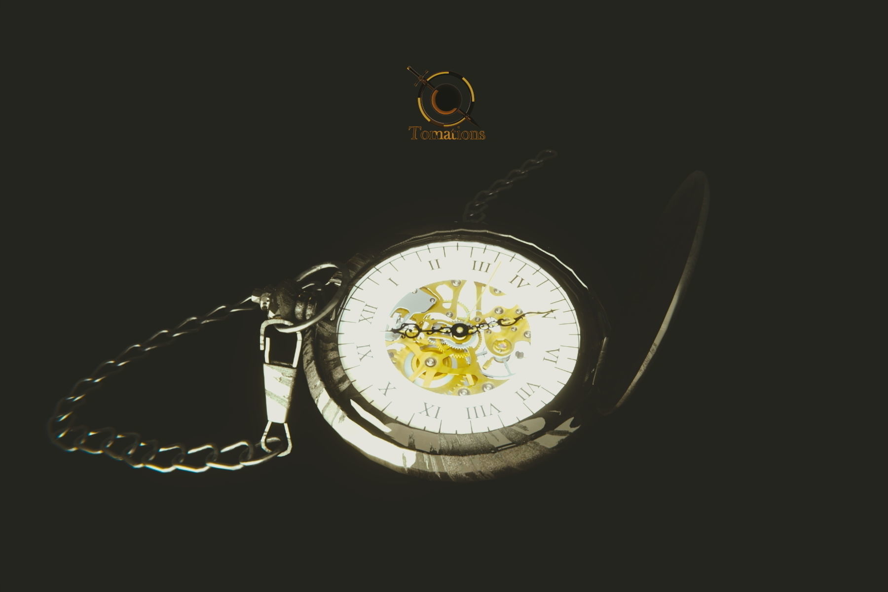 Pocket Watch 3D model_19