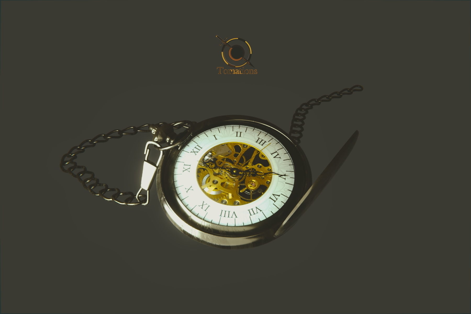 Pocket Watch 3D model_14