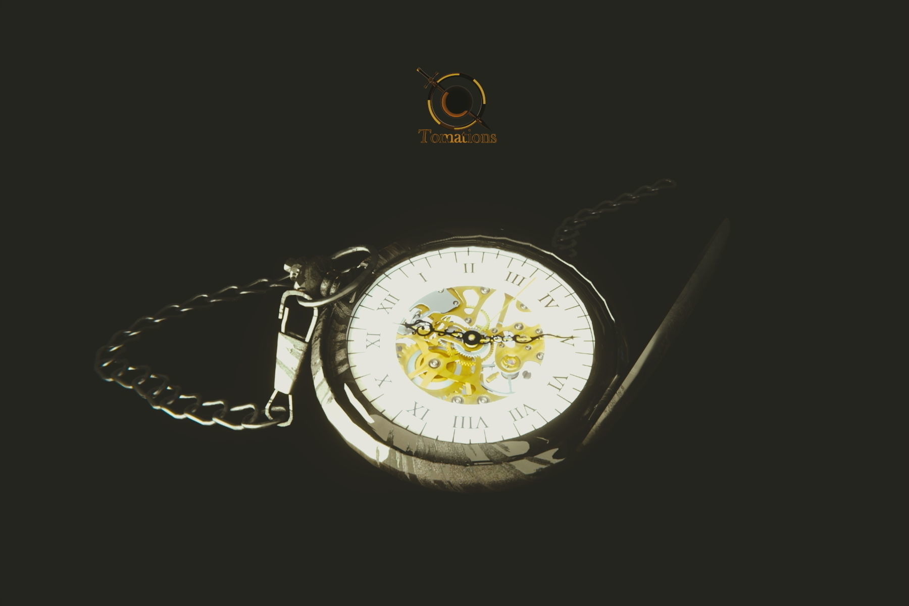 Pocket Watch 3D model_27